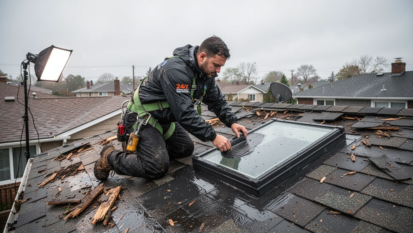 Roof Leak & Storm Damage Repair